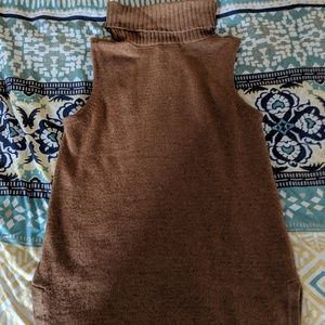 Jcrew Factory Sleeveless Turtleneck Sweater